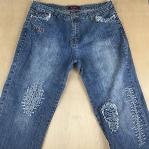 Platinum Plush Womens Sz 15 Jeans Style 9611
